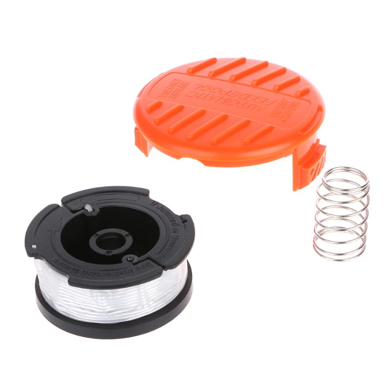 Professional Autofeed Line String Trimmer Replacement Spool Cap Set For Black & Decker