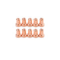 20pcs Red Copper Extended Long Plasma Cutter Tip Electrodes&Nozzles Kit Mayitr Consumable For PT31 LG40 40A Cutting