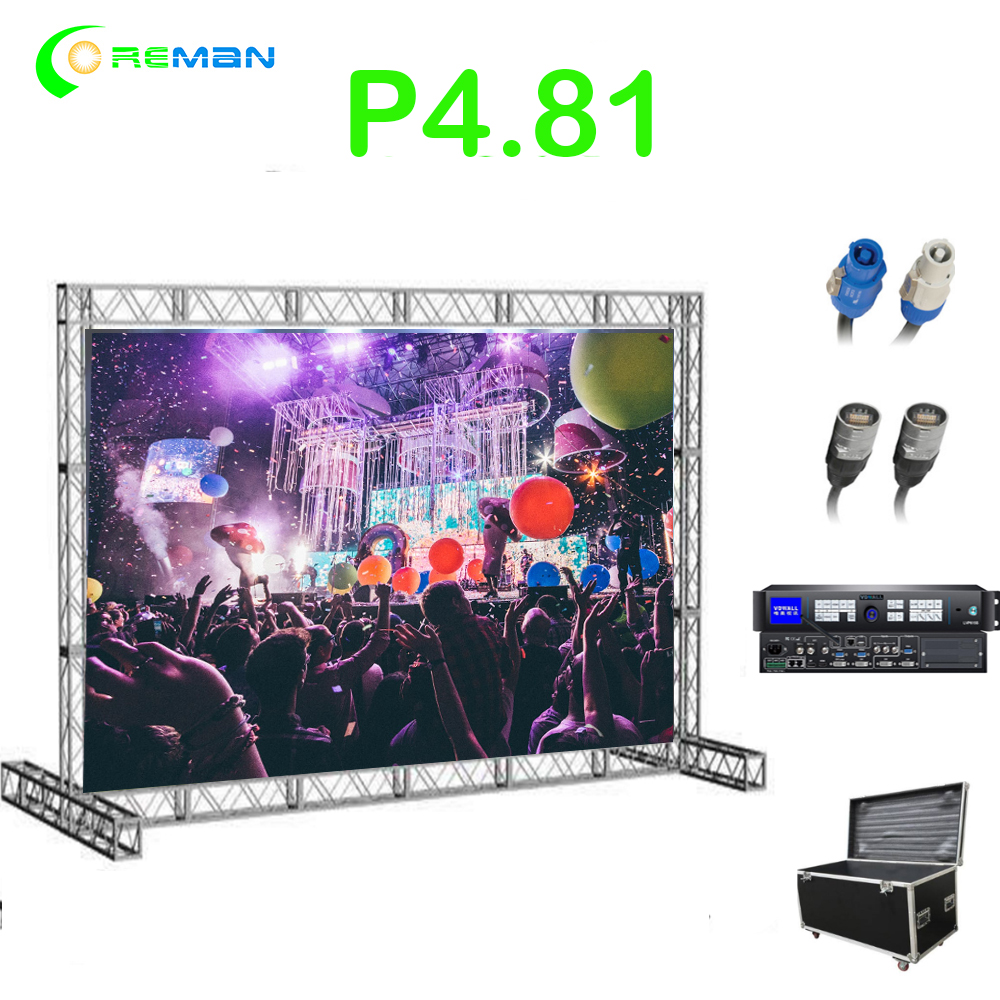 p4.81 led display module Video wall 500x500 led advertising screen outdoor