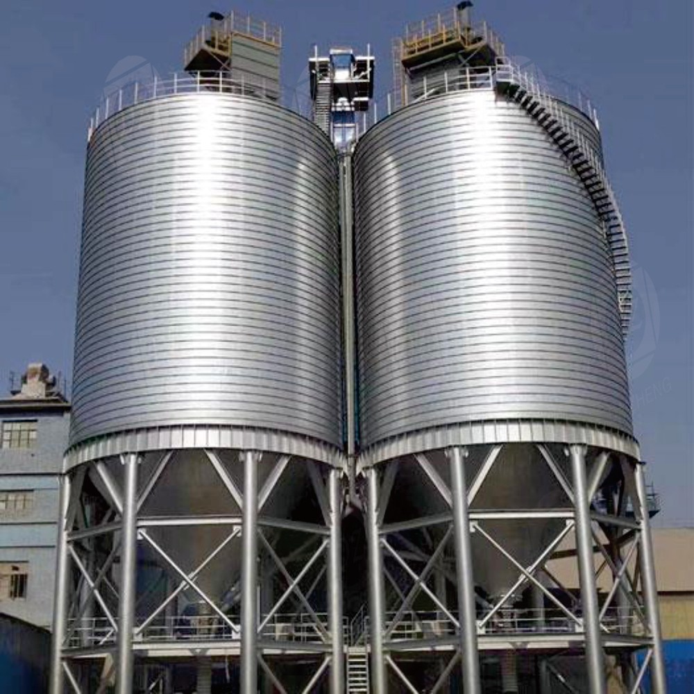 Pigment storage silos