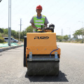 0.5 ton small double drum driving road roller with good quality