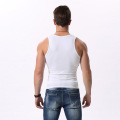 2021 men's tank top vest Summer Cotton tights slim underwear Men Close-fitting Vest Fitness Elastic Casual Undershirts Male Tank