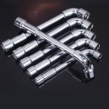 Free ship new arrival 6-24mm L type pipe perforation Outer hexagon sleeves Wrench elbow Double head