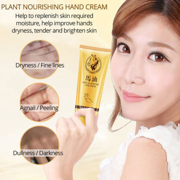 Moisturizing Repair Hand Cream Anti-Aging Horse Oil Skin Whitening Nourishing Hydrating Hand Cream Hand Care TSLM1