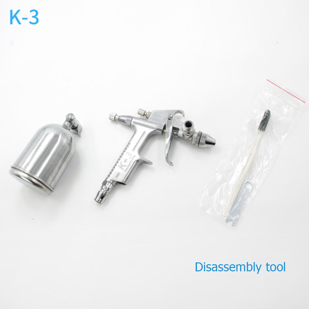 Spray Gun Professional Pneumatic Airbrush Sprayer Alloy Painting Atomizer Tool With Hopper For Painting Cars