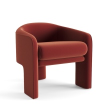 Elegant European Upholstery Vladimir Kagan Chair