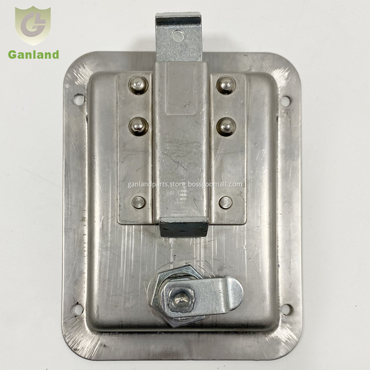 GL-12115 Stainless Flush Mount Paddle Latch Lock 140*108