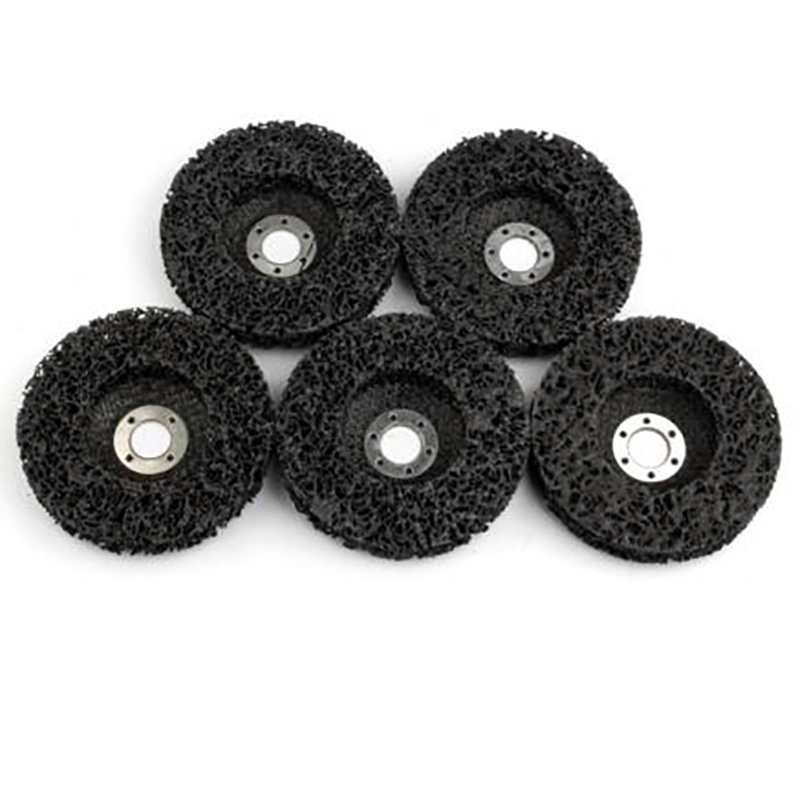 5Pcs Abrasive Tools 115Mm Strip Wheels Paint Rust Removal Clean Angle Grinder Discs Tools For Angle Grinder