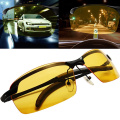 Night-Vision Glasses Protective Gears Sunglasses Night Vision Drivers Goggles Driving Glasses UV400 Protection Anti Glare