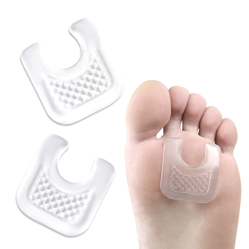 2pcs Corn Pad Toe Relief Pain Pad Callus Cushion Arbitrarily Paste For Shoe Inserts Soft Care Cushions