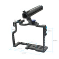 DSLR Camera Cage With Top Handle Grip For Panasonic Lumix GH5 Camera Rig F20577