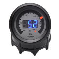 52mm Oil Temperature Gauge Car Gauge 50-150℃ Digital Display Oil Temperature Sensor With Voltmeter Function for 12V Car Truck