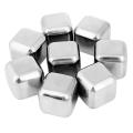 2pcs/Lot Stainless Steel Whiskey Stones Ice Cube Party Drink Cooler Beer Chiller Wine Cooler