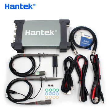 Hantek Official 6074BD USB Oscilloscopes 4 Channels 70Mhz Osiclloscope Digital PC Handheld Osciloscopio + 25Mhz Signal Generator