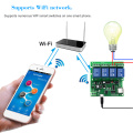 4CH Smart Remote Control Module RF Receive 5V-220V 10A Relays WIFI Wireless Switch Home eWeLink APP Work With Alexa Google home