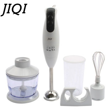 JIQI Food Mixer Processor Detachable Hand Held Electric stirring Machine Juicer Meat Grinder Chopper Whisk Egg Beater Blender EU