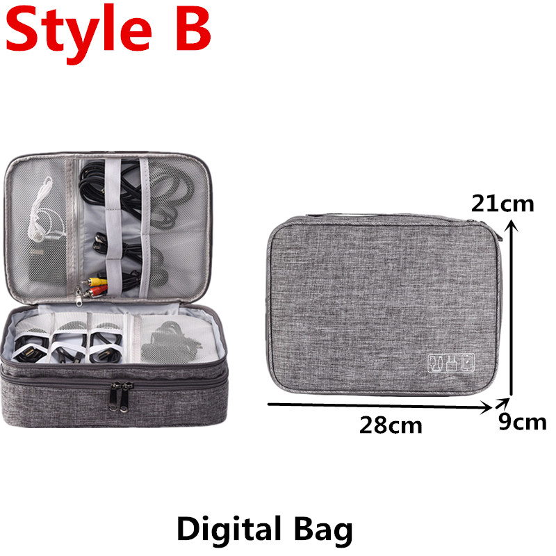 Men Women Travel Accessories Bag Bra Underwear Shoes Cosmetic Bag Digital Bags Electronic Storage Organizer Package Makeup Cases