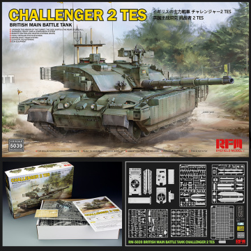 [Rye Field Model] Ryefield Model RFM RM-5039 1/35 British Main Battle Tank CHALLENGER 2 TES