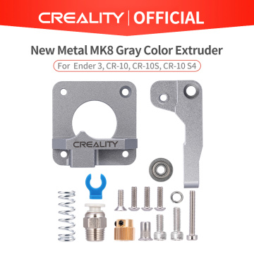 CREALITY 3D New Metal MK8 Gray Color Extruder Aluminum Alloy Block Bowden Extruder 1.75mm Filament For Ender CR Series Printers