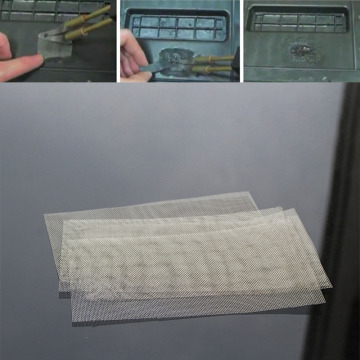 Mesh Front Fix Mesh Universal Panels Glue Plastic Repair Fix Repairing Moulding Car Bumper Grille Net