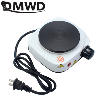 DMWD 500W MINI Electric Coffee Heater no radiation hot milk stove oven furnace induction cooker plate Mocha surface 110V 220V