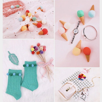 6pcs Creativity Simulation Ice Cream Model Photography Props Photos Studio Accessories for Home Party DIY Items Decorations