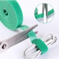 New 5M 1M Nylon Cable Ties Organizer Cord Winder Strap USB Cable Holder Protector Earphone Mouse Wire Management For Home Office