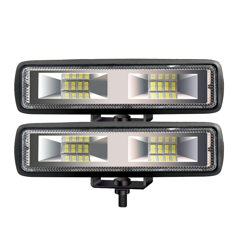 1pcs 18W LED Work Light Bar Flood Spot Lights Driving Lamp Offroad Car SUV 12V Work Light Lamp Accessories Car Lights