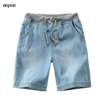 Boy's Shorts Casual Fashion Solid color Cotton 100% Thin denim fabric Children shorts Clothing for 2-7 Years