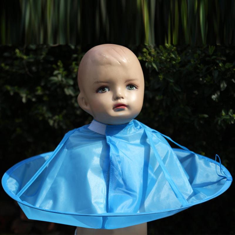 Practical-child-hair-cutting-cape-gown-salon-hairdresser-barber-apron-Waterproof-Material-4