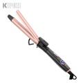 KIPOZI Professional Curling Iron Hair Curler with Ceramic Coating Barrel Dual Voltage 1 Inch Styling Tool Curling Iron Fashion