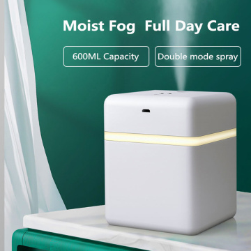 600ml Sanitizer spray Dispenser adjustable desktop white green Automatic smart Infrared Induction Touchless Spray Soap Dispenser