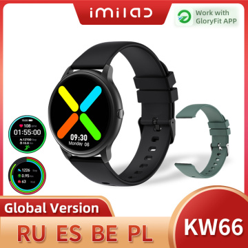 IMILAB KW66 Smart Watch Men SmartWatch Bluetooth Smart Watches Pedometer Heart Rate Fitness Tracker IP68 Waterproof Sports Watch