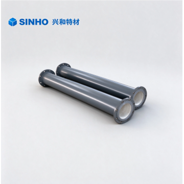 Ceramic lined carbon steel pipe