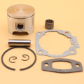 46MM PISTON BEARING CYLINDER MUFFLER GASKET KIT FOR HUSQVARNA 55, 55 RANCHER CHAINSAW 503 60 81-71 / 503608171