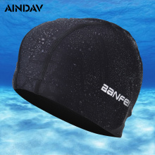 Flexible Swimming Caps Waterproof Diving Caps Adult Swimming Caps Hats for Men Black Blue Swimming Pool Caps Badmuts