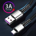 USB Type C Cable For Samsung S20 S10 Fast Charging USB-C Data Cable For Xiaomi Redmi K30 mi 9 Pro Mobile Phone USBC Type-c Cable