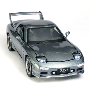 1:32 Mazda RX7 Car Model Alloy Car Die Cast Toy Car Model Pull Back Children's Toy Collectibles Free Shipping