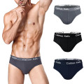 Men's Soft Underwear Splicing Solid Color Underpants Breathable Knickers Sexy Briefs Comfortable Panties Calzoncillos bielizna