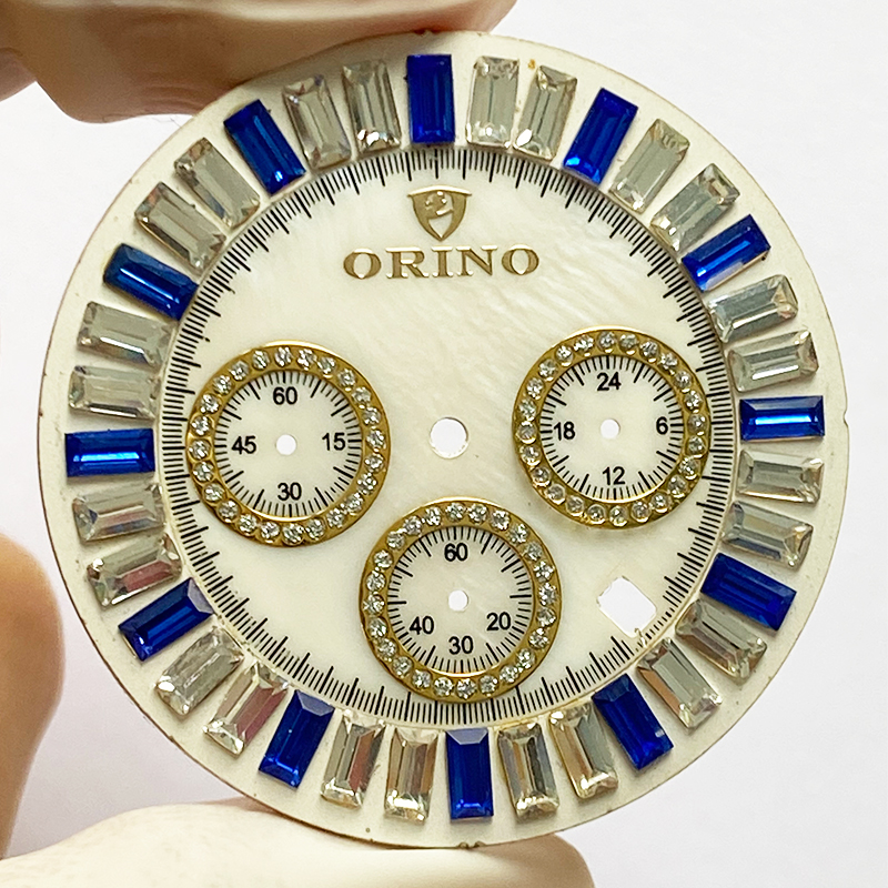 MOP dial with 3 small eyes