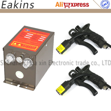 SL-009 ELIMINATOR POWER SUPPLY 7.0Kv+2 Pcs SL-004C ESD Ionizing Air Gun Lonizing Air Blowers Static Eliminate 110V Or 220V