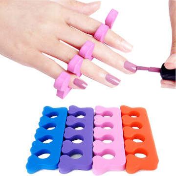 Nail Art 100 pcs Soft Finger Toe Separator Tool Nail Art Pedicure Manicure Nail Art Accessories Tools 2018 Oct10