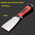 1-4" Drywall Putty Knife Construction Tools Stainless Steel Mirror Polish Blade Putty Knife Paint Scraper Practical Gadget