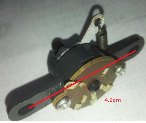 Electric Fan parts 3 gear switch hole distant 4.9cm