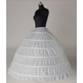 Wedding Accessories Petticoat Vestido Longo Ball Gown Crinoline Underskirt 6 Hoops Skirt Petticoats In Stock