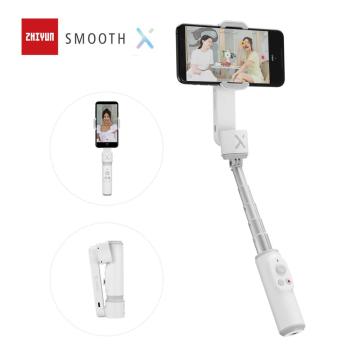 ZHIYUN Official Smooth X Selfie Stick Phone Handheld Gimbals Stabilizer Palo Smartphones for iPhone Huawei Xiaomi Redmi Samsung