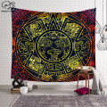 Mayan Totem Funny cartoon Blanket Tapestry 3D Printed Tapestrying Rectangular Home Decor Wall Hanging style-3