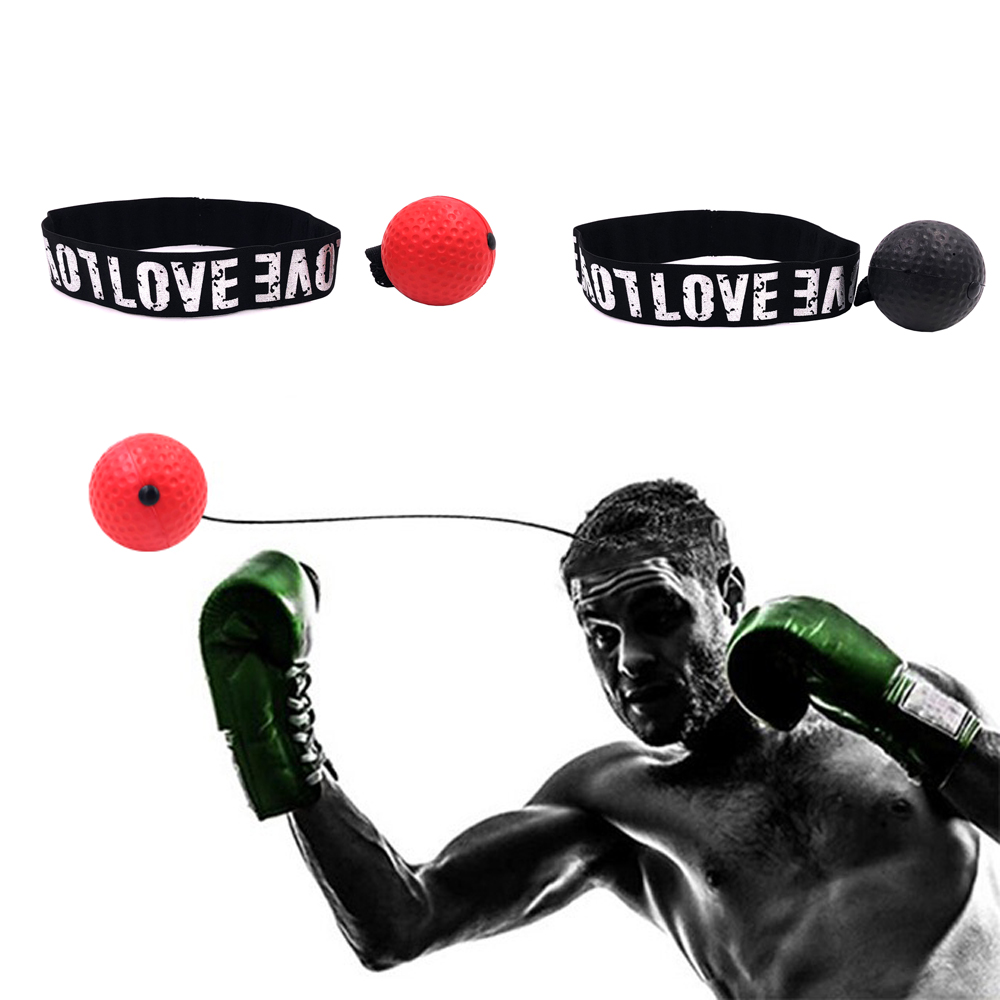 2019 NEW Head Band Rubber Boxing Ball Fight Ball Exercise Relax Funny Sport Entertainment Office Speed Ball
