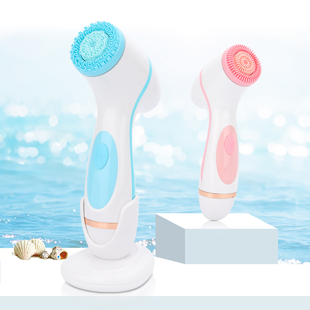 Facial Cleansing Brush Face Spin Brush Galvanica Facial Spa System For Skin Rejuvenation Deep Cleaning Remove Blackhead