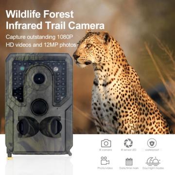 Hunting Camera Trail Camera 12MP 1080P HD Game Camera Waterproof Wildlife Scouting Hunting Cam With 120° Wide Angle Lens